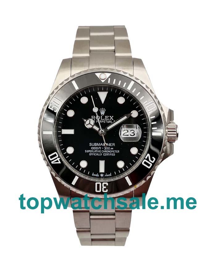 UK 40MM Black Dials Replica Rolex Submariner 116610 LN Watches